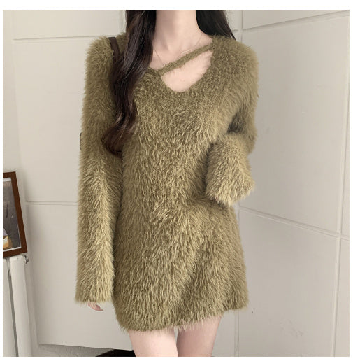 Woolen Sweater Korean Style Loose Chic