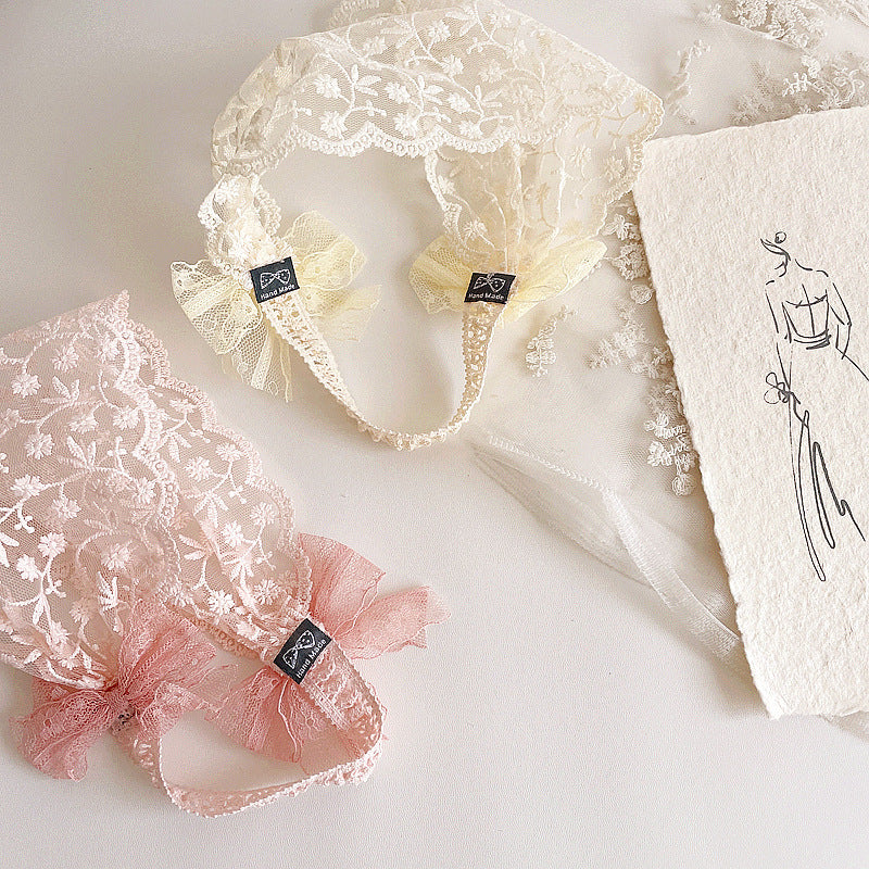 Wind Lace Children Flower Girl Hair Band Hair Accessories
