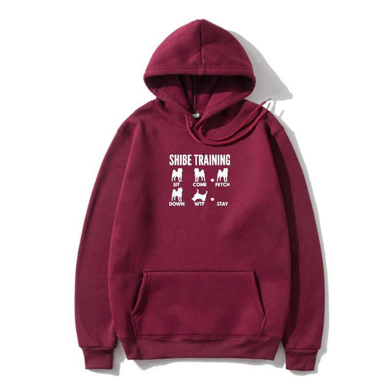 Training Dog Hoodie Sports Men Streetwear