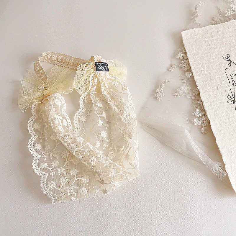 Wind Lace Children Flower Girl Hair Band Hair Accessories