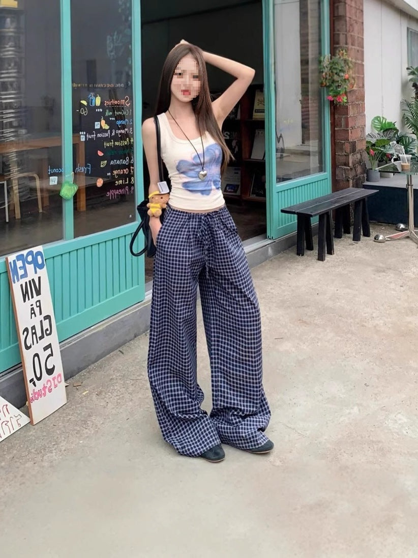 Women's Korean-style Chic Slim-fit Printed Vest